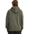 The Volcom Mens Single Stone Pullover Hoodie in Dark Olive