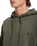 The Volcom Mens Single Stone Pullover Hoodie in Dark Olive
