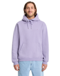 Single Stone Hoodie in Purple Ash