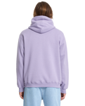 Single Stone Hoodie in Purple Ash
