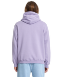 Single Stone Hoodie in Purple Ash