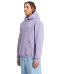 Single Stone Hoodie in Purple Ash