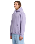 Single Stone Hoodie in Purple Ash