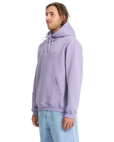 Single Stone Hoodie in Purple Ash