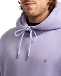 Single Stone Hoodie in Purple Ash