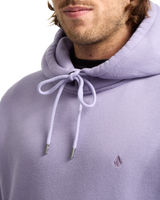 Single Stone Hoodie in Purple Ash