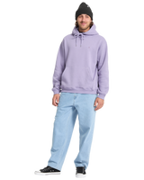 Single Stone Hoodie in Purple Ash
