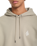 The Volcom Mens Skidder Hoodie in Light Khaki