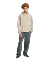 The Volcom Mens Skidder Hoodie in Light Khaki