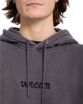 The Volcom Mens Big Stone Hoodie in Raisin