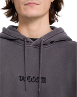 The Volcom Mens Big Stone Hoodie in Raisin