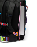 The Cotopaxi Allpa 42L Travel Backpack in Del Día Dark