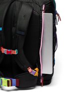 The Cotopaxi Allpa 42L Travel Backpack in Del Día Dark