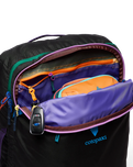 The Cotopaxi Allpa 42L Travel Backpack in Del Día Dark