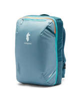 Allpa 42L Travel Backpack in Blue Spruce & Abyss