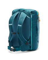 Allpa 42L Travel Backpack in Blue Spruce & Abyss