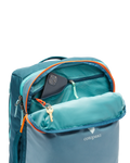 Allpa 42L Travel Backpack in Blue Spruce & Abyss