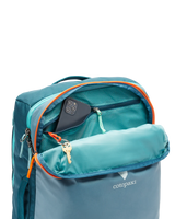 Allpa 42L Travel Backpack in Blue Spruce & Abyss