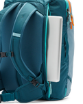 Allpa 42L Travel Backpack in Blue Spruce & Abyss