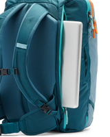 Allpa 42L Travel Backpack in Blue Spruce & Abyss
