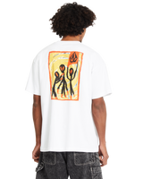 The Volcom Mens Gonyvaders T-Shirt in White