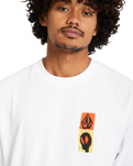 The Volcom Mens Gonyvaders T-Shirt in White