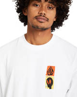 The Volcom Mens Gonyvaders T-Shirt in White