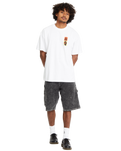 The Volcom Mens Gonyvaders T-Shirt in White