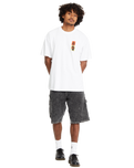 The Volcom Mens Gonyvaders T-Shirt in White
