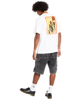 The Volcom Mens Gonyvaders T-Shirt in White