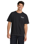 The Volcom Mens Timewave T-Shirt in Antique Black