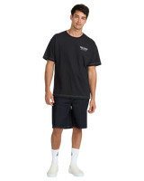 The Volcom Mens Timewave T-Shirt in Antique Black