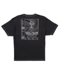 The Volcom Mens Timewave T-Shirt in Antique Black