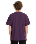 The Volcom Mens Pistol Stone T-Shirt in Grape Royale