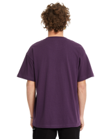 The Volcom Mens Pistol Stone T-Shirt in Grape Royale