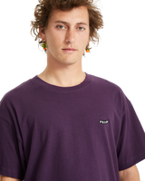 The Volcom Mens Pistol Stone T-Shirt in Grape Royale