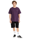 The Volcom Mens Pistol Stone T-Shirt in Grape Royale