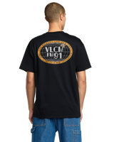 Tune In T-Shirt in Antique Black