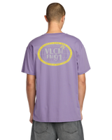Tune In T-Shirt in Purple Ash