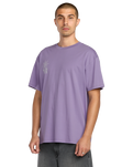 Tune In T-Shirt in Purple Ash