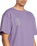 Tune In T-Shirt in Purple Ash