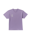 Tune In T-Shirt in Purple Ash