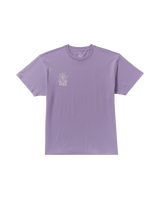 Tune In T-Shirt in Purple Ash