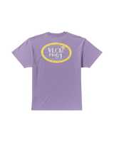 Tune In T-Shirt in Purple Ash