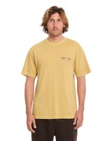 The Volcom Mens FA Ozzy 2 T-Shirt in Mustard