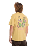 The Volcom Mens FA Ozzy 2 T-Shirt in Mustard