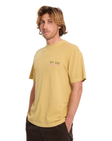 The Volcom Mens FA Ozzy 2 T-Shirt in Mustard
