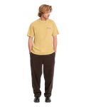 The Volcom Mens FA Ozzy 2 T-Shirt in Mustard