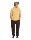 The Volcom Mens FA Ozzy 2 T-Shirt in Mustard