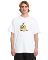 The Volcom Mens Daniel Shepard Walleye T-Shirt in White